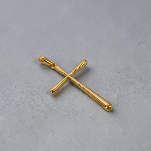 Pingente Crucifixo Liso 45x25mm