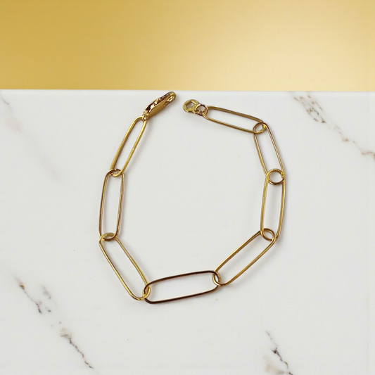 Pulseira Elos Retangulares