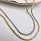 Colar choker Fino Trançado
