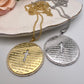 Colar Longo Medalha Maxi Pai Nosso