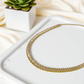 Colar Choker Riviera Navetes Finas