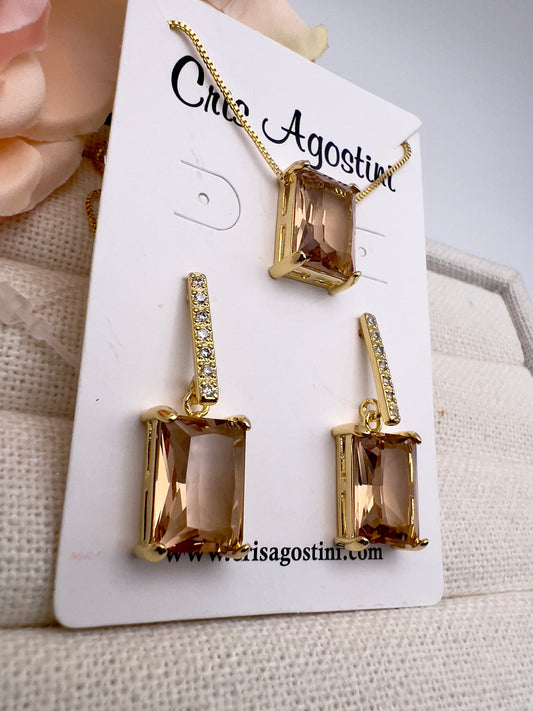 Conjunto Retângulo Lapidado