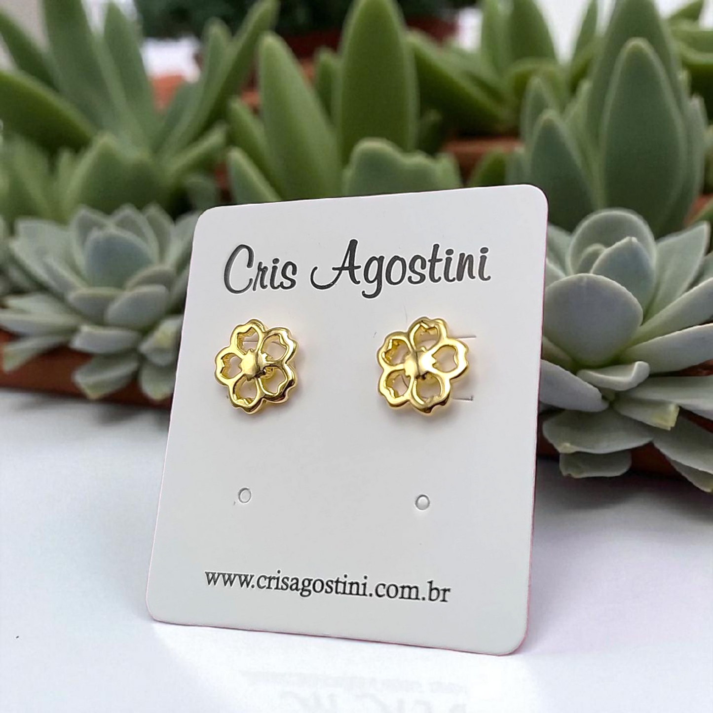 Brinco Florzinha Vazada