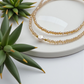 Colar - Dupla de Chokers Cristal